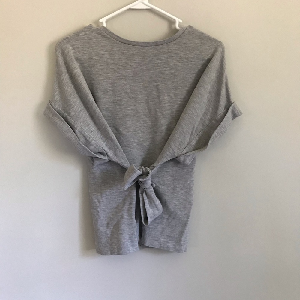 Express tie front shirt. Size medium.